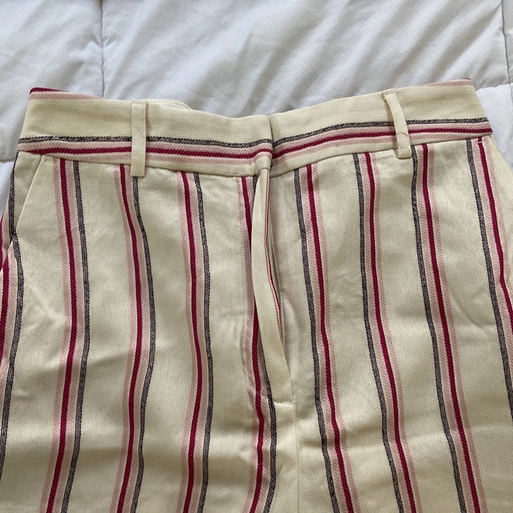 Striped cropped culottes - Picture 3 of 5